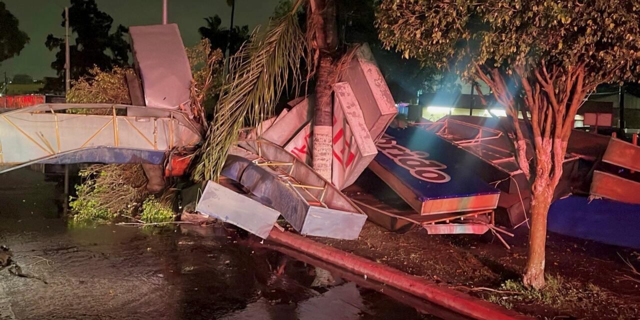 ATIENDE XXV AYUNTAMIENTO DE TIJUANA REPORTES DE INCIDENTES POR CONDICIONES CLIMÁTICAS 