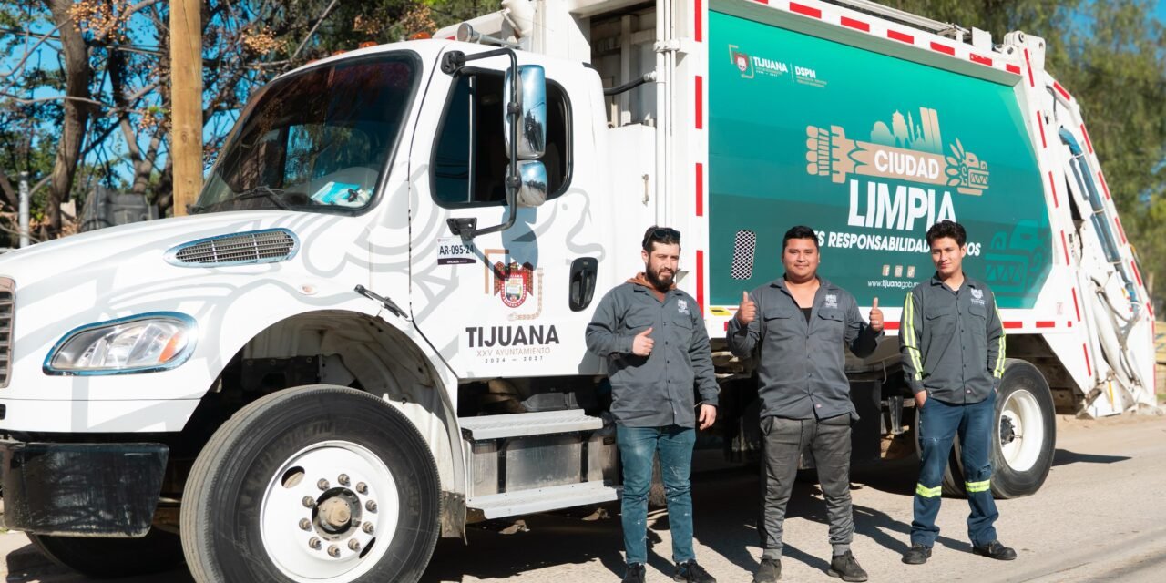 APERTURA XXV AYUNTAMIENTO DE TIJUANA SIETE NUEVAS RUTAS DE RECOLECCIÓN DE BASURA EN LA COLONIA MACLOVIO ROJAS 