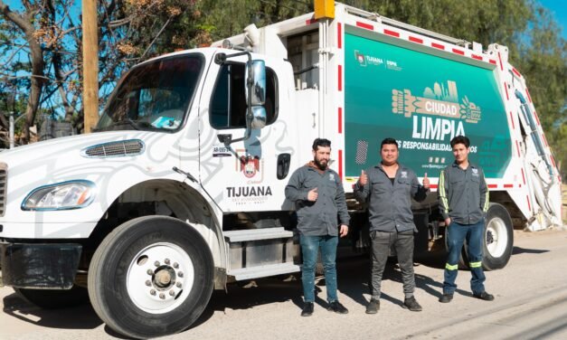 APERTURA XXV AYUNTAMIENTO DE TIJUANA SIETE NUEVAS RUTAS DE RECOLECCIÓN DE BASURA EN LA COLONIA MACLOVIO ROJAS 