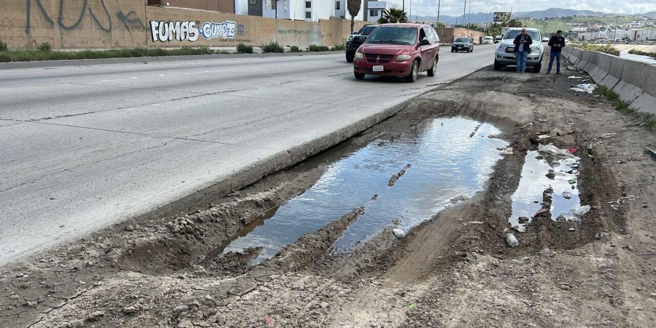 INFORMA XXV AYUNTAMIENTO DE TIJUANA CIERRE DE TRAMO EN VÍA RÁPIDA ORIENTE POR TRABAJOS DE REPARACIÓN