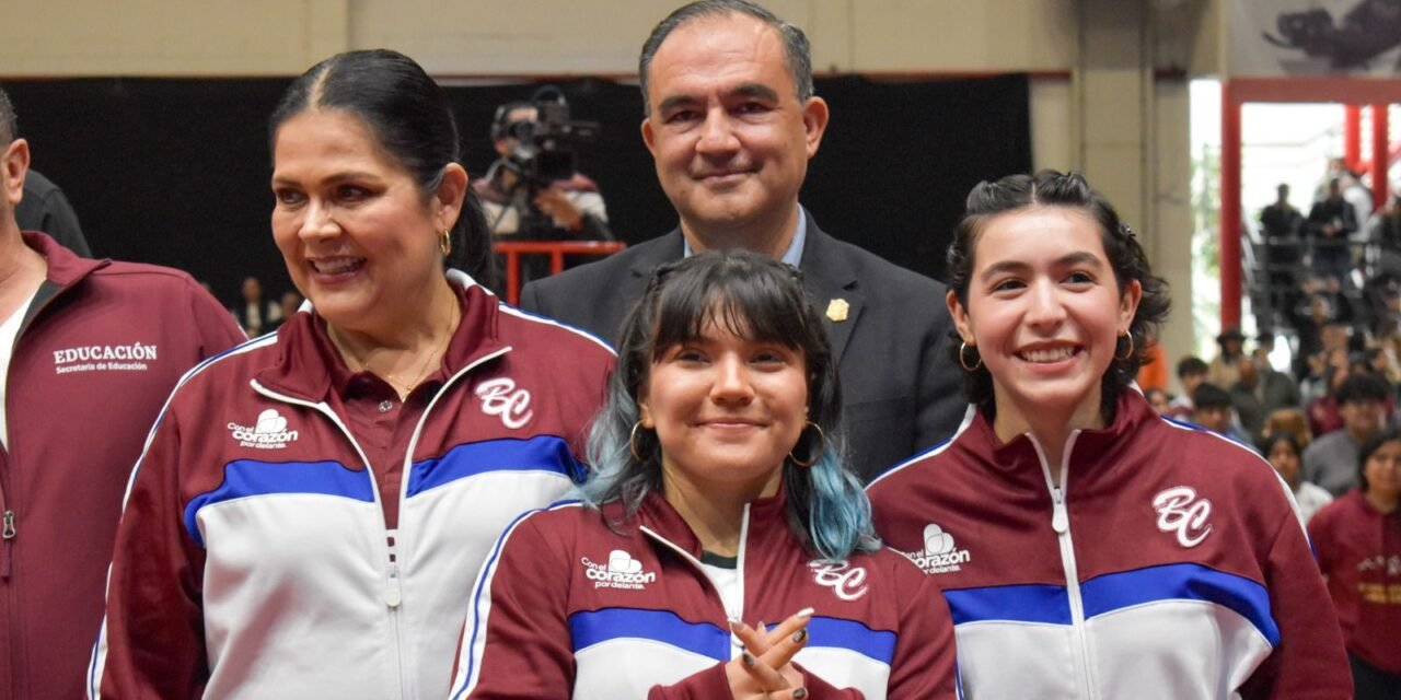 ¡ORGULLO BAJACALIFORNIANO! ABANDERAN A DELEGACIÓN DE ATLETAS RUMBO A OLIMPIADA NACIONAL 2025