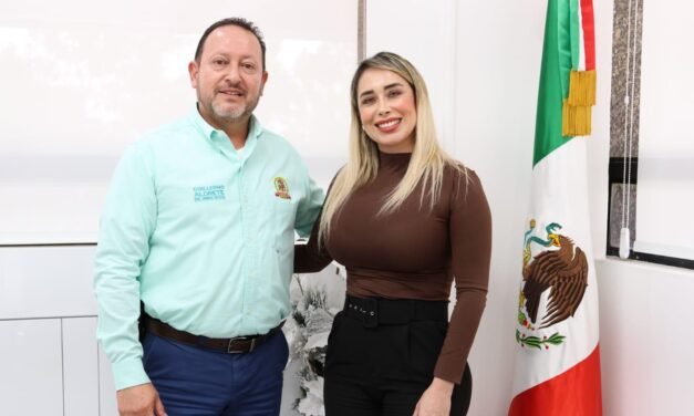 SE REÚNE SÍNDICA PROCURADORA TERESITA BALDERAS CON EL SECRETARIO GENERAL DEL SINDICATO DE BURÓCRATAS