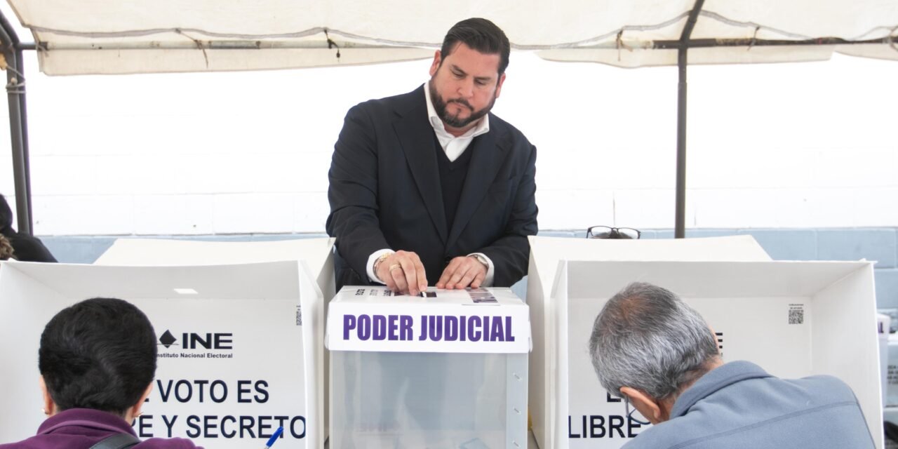 ALCALDE DE TIJUANA PARTICIPA EN JORNADA ELECTORAL DEL PODER JUDICIAL