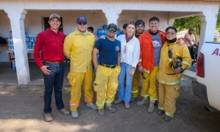 REFUERZAN COMBATE A INCENDIO EN TECATE CON APOYO AÉREO Y COORDINACIÓN INTERINSTITUCIONAL: GOBERNADORA MARINA DEL PILAR
