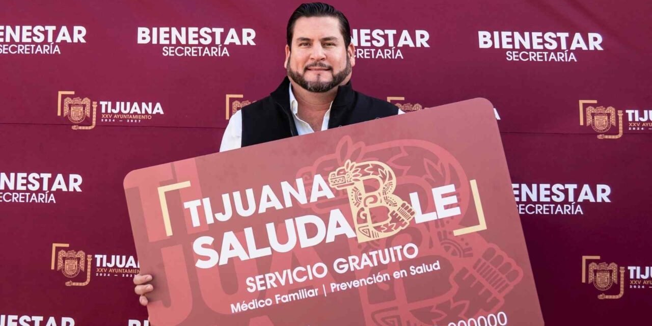 Inician este 14 de noviembre las afiliaciones al programa “Tijuana Saludable” en Palacio Municipal