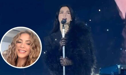 DUA LIPA CANTA “ANTOLOGÍA” EN BOGOTÁ Y SHAKIRA REACCIONA: INTERNET NO ESTABA PREPARADO PARA ESTE MOMENTO
