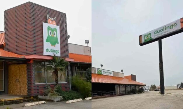 ¿CONVERTIRÁN EX-HOOTERS EN SUCURSAL DE DUOLINGO? CAMPAÑA DESATA CONVERSACIÓN SOBRE MARKETING Y REVITALIZACIÓN URBANA