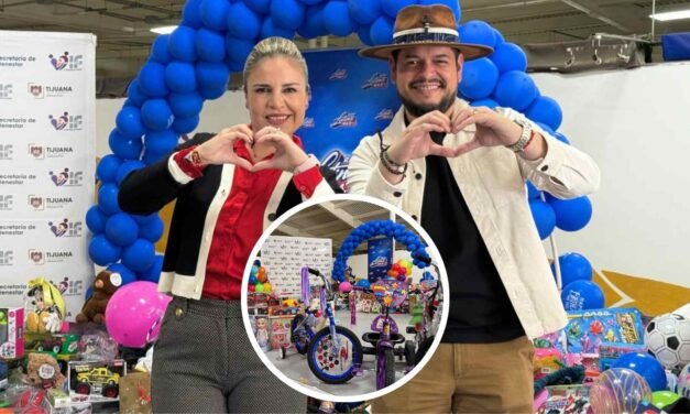 GOBIERNO MUNICIPAL RECIBE DONATIVO DE JUGUETES REUNIDOS DURANTE EL ENCE RADIO 2025