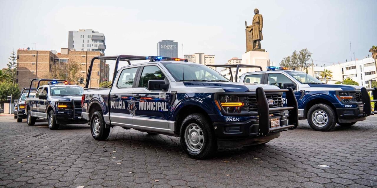 ENTREGA AYUNTAMIENTO DE TIJUANA 120 NUEVAS PATRULLAS PARA REFORZAR LA SEGURIDAD EN LA CIUDAD